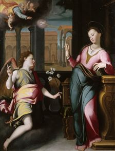 The Annunciation, c1580. Creator: Santi di Tito