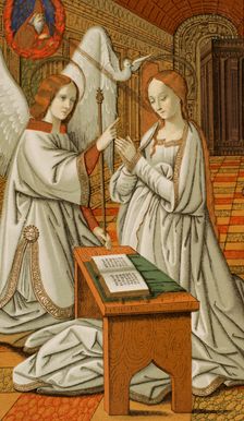The Annunciation, c1503 (1877). Creator: Franz Kellerhoven