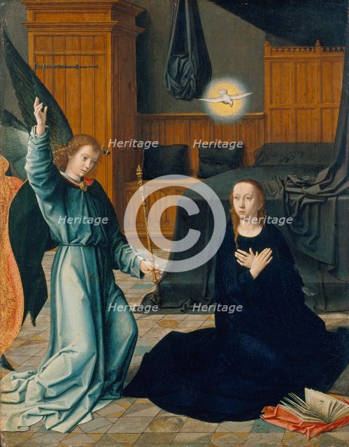 The Annunciation, c1509. Creator: Gerard David.