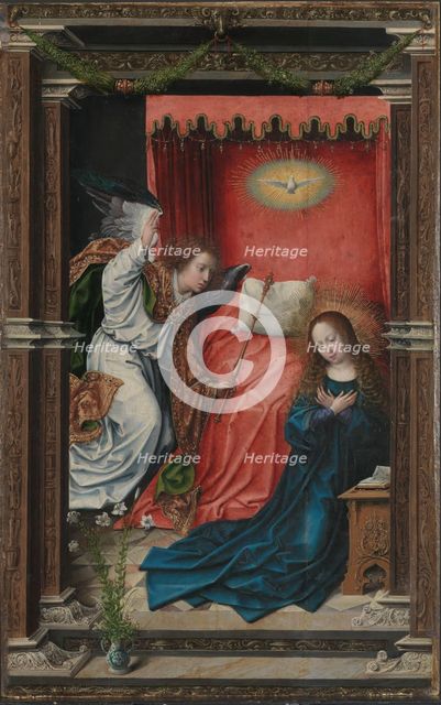 The Annunciation, c1518. Creator: Bernaert van Orley.