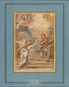 The Annunciation, c1659. Creator: Jan Boeckhorst