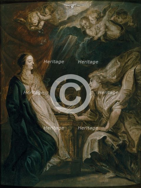 The Annunciation, c1609. Artist: Peter Paul Rubens.