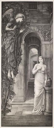 The Annunciation, c1876, (1900). Creator: Unknown