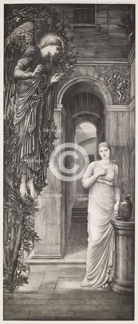 The Annunciation, c1876, (1900). Creator: Unknown.