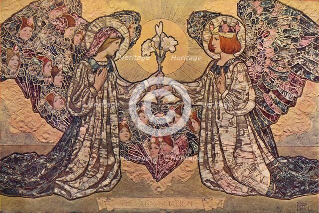 'The Annunciation', c1901. Artist: Frederick Marriott.