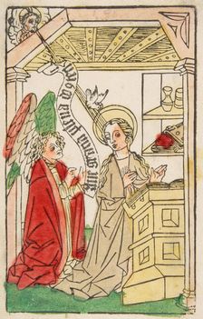 The Annunciation, ca. 1460-70. Creator: Unknown