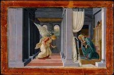 The Annunciation, ca. 1485-92. Creator: Sandro Botticelli