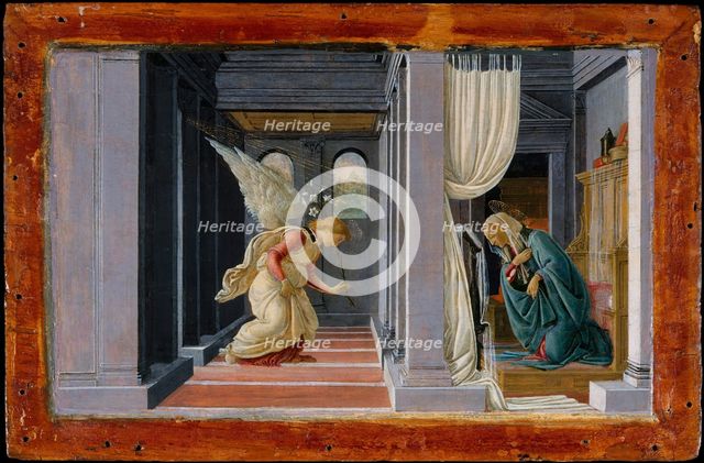 The Annunciation, ca. 1485-92. Creator: Sandro Botticelli.