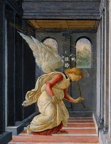 The Annunciation, ca. 1485-92. Creator: Sandro Botticelli