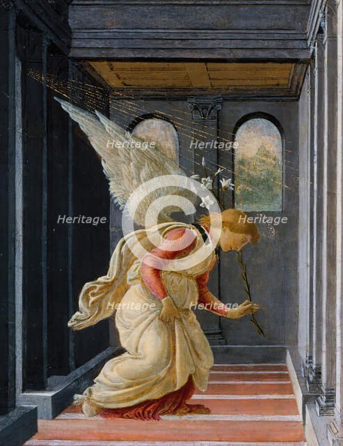 The Annunciation, ca. 1485-92. Creator: Sandro Botticelli.
