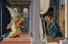 The Annunciation, ca. 1485-92. Creator: Sandro Botticelli