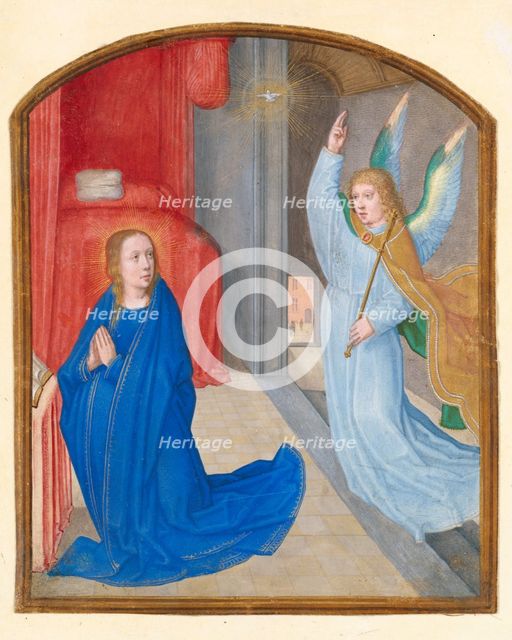 The Annunciation, ca. 1510. Creator: Circle of Gerard David (Netherlandish, Oudewater ca. 1455-1523 Bruges).