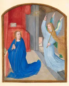 The Annunciation, ca. 1510. Creator: Circle of Gerard David (Netherlandish, Oudewater ca. 1455-1523 Bruges)
