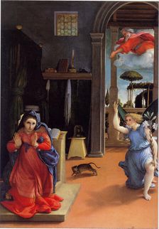 The Annunciation, ca 1534