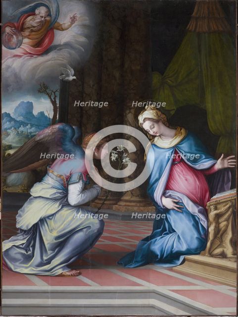The Annunciation, ca 1534.