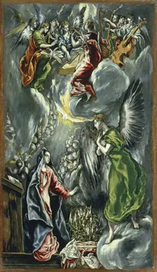 The Annunciation, ca 1596-1600. Artist: El Greco, Dominico (1541-1614)
