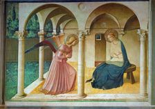The Annunciation. Creator: Angelico, Fra Giovanni, da Fiesole (ca. 1400-1455)