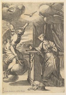 The Annunciation. Creator: Carlo Maratti