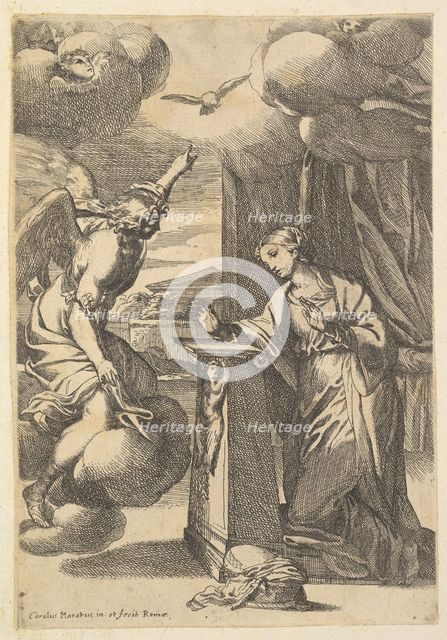 The Annunciation. Creator: Carlo Maratti.
