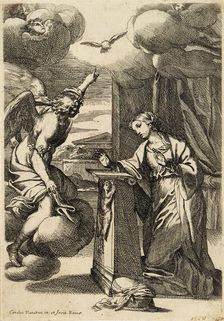 The Annunciation. Creator: Carlo Maratti