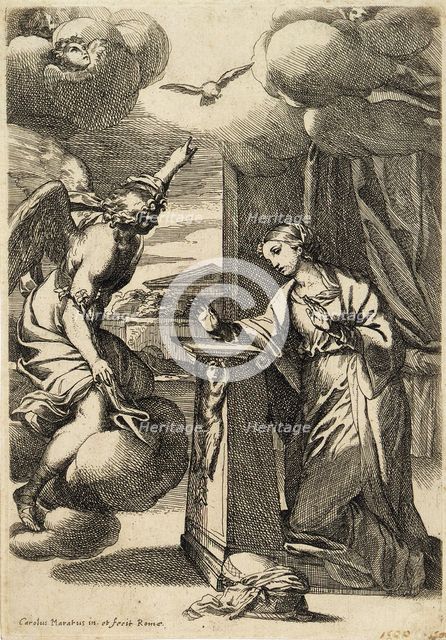The Annunciation. Creator: Carlo Maratti.