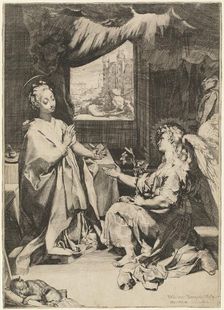 The Annunciation. Creator: Federico Barocci