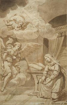 The Annunciation. Creator: Gerard van Houten