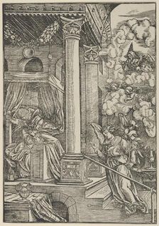 The Annunciation. Creator: Hans Schäufelein the Elder
