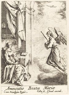 The Annunciation. Creator: Jacques Callot