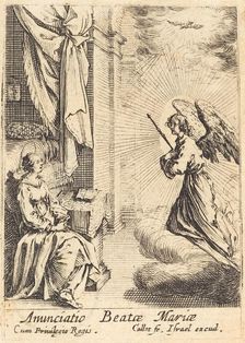 The Annunciation. Creator: Jacques Callot