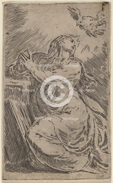 The Annunciation. Creator: Parmigianino.