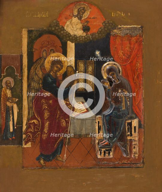 The Annunciation. Creator: Russian School.