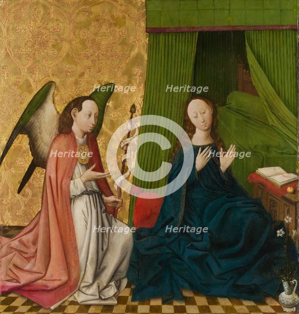The Annunciation. Creator: South Netherlandish Painter (ca. 1460).