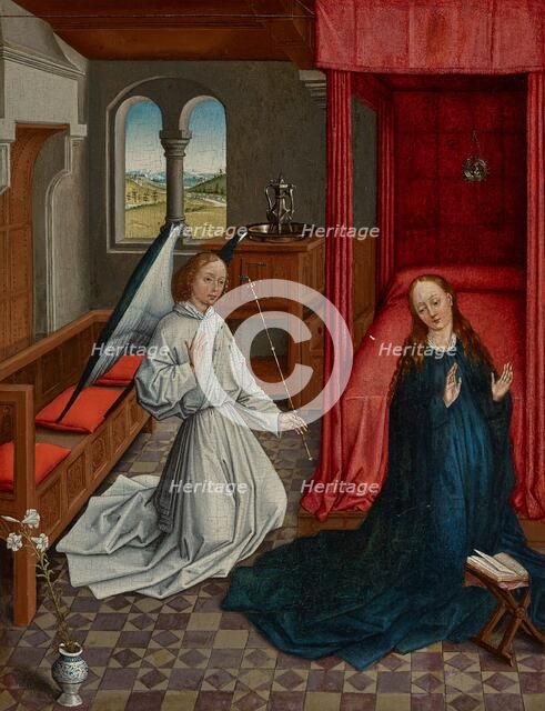The Annunciation, date unknown. Creator: Jan van der Weyden.