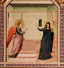 The Annunciation. From the Polyptych of Saint Reparata