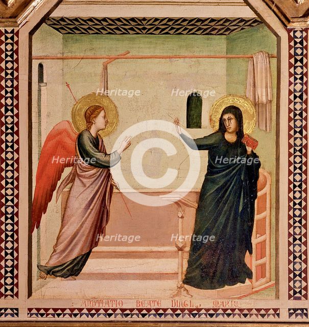 The Annunciation. From the Polyptych of Saint Reparata.