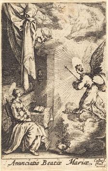 The Annunciation, in or after 1630. Creator: Jacques Callot