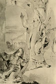 The Annunciation mid 18th century, (1928). Artist: Giovanni Battista Tiepolo