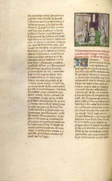 The Annunciation; Miroir Historial, about 1475. Creator: Unknown