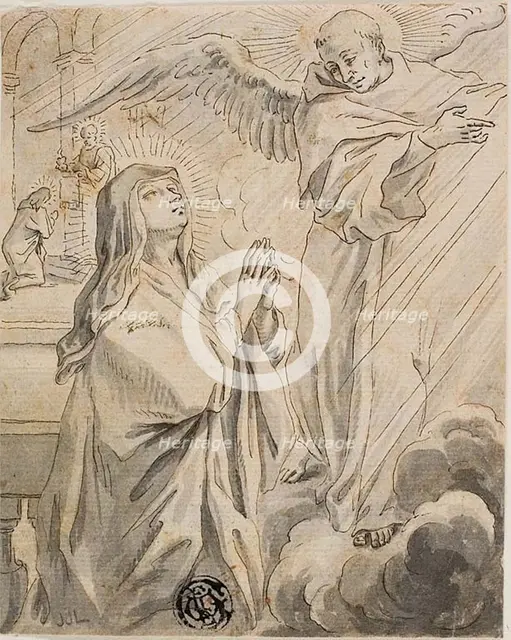 The Annunciation, n.d. Creator: Gerard de Lairesse.