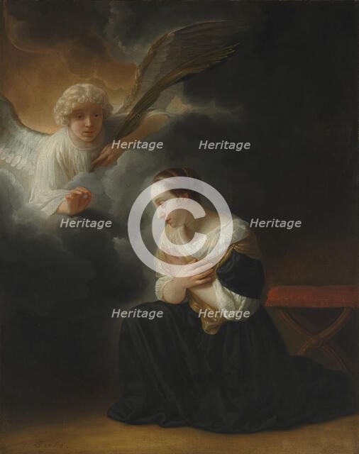 The Annunciation of the Death of the Virgin, ca. 1670. Creator: Samuel van Hoogstraten.