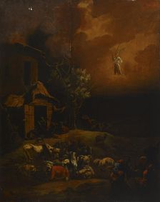 The Annunciation of the Shepherds, 1654-1685. Creator: Adam Colonia