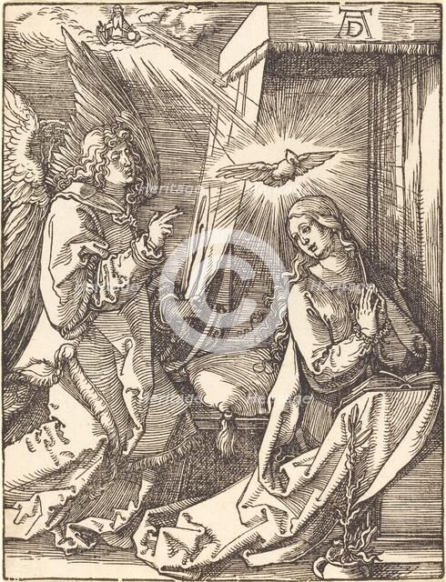 The Annunciation, probably c. 1509/1510. Creator: Albrecht Durer.
