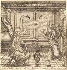 The Annunciation, probably c. 1576/1580. Creator: Leonard Gaultier