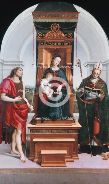 'The Ansidei Madonna', 1505. Artist: Raphael