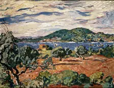 The Anthéor Bay c1906. Artist: Louis Valtat
