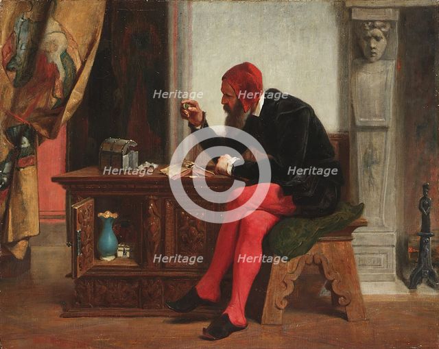 The Antiquary, 1855. Creator: Edwin White.