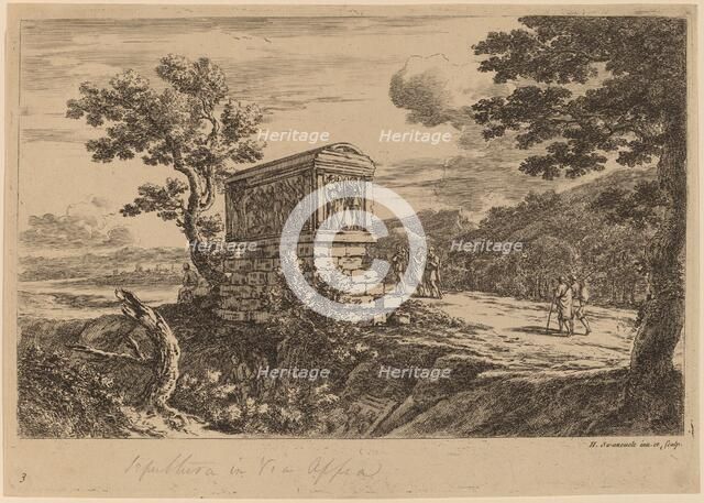 The Antique Sarcophagus. Creator: Unknown.