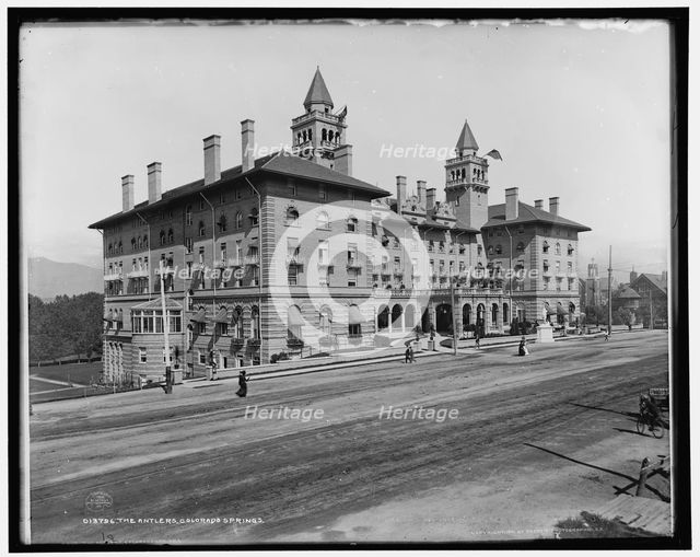 The Antlers, Colorado Springs, c1901. Creator: William H. Jackson.