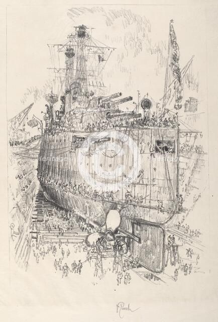 The Ants, 1917. Creator: Joseph Pennell.